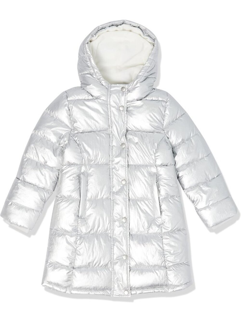 Cozy Girls & Toddlers' Heavyweight Hooded Puffer Jacket - Warm Winter Outerwear